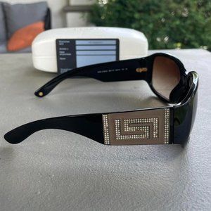 Vintage Versace Sunglasses with Swarovski Crystals